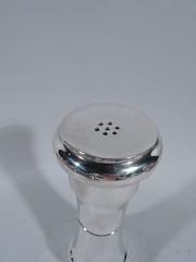 Tiffany Modern All-in-One Sterling Silver Pepper Grinder and Salt Shaker