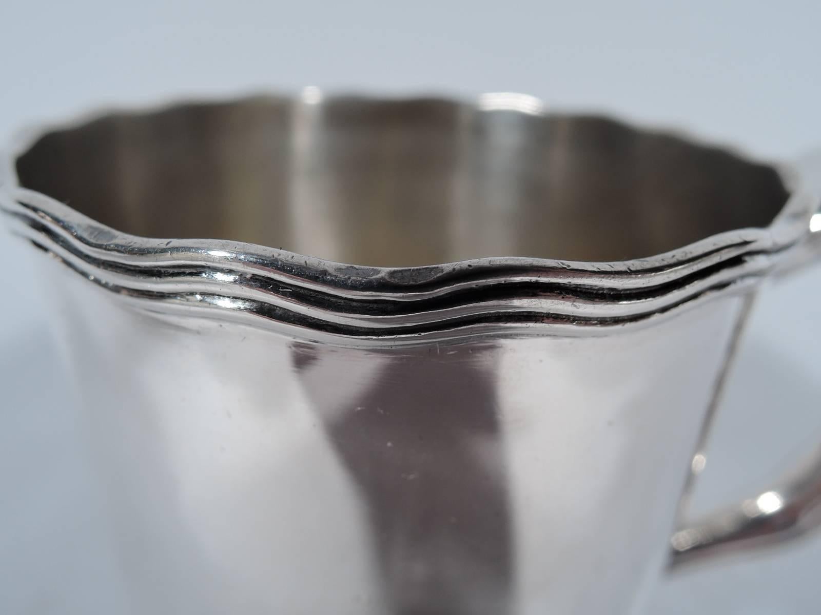 gorham silver baby cup