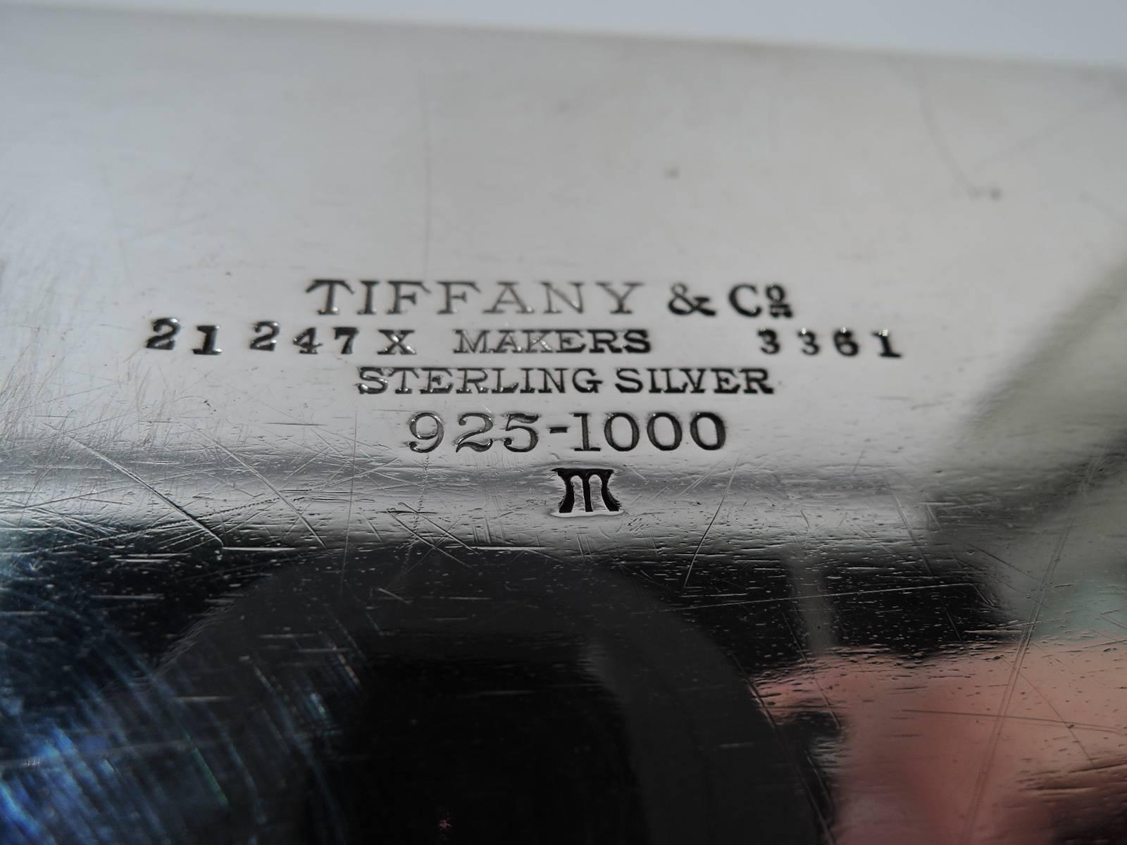 Tiffany Art Deco Sterling Silver Desk Box 1