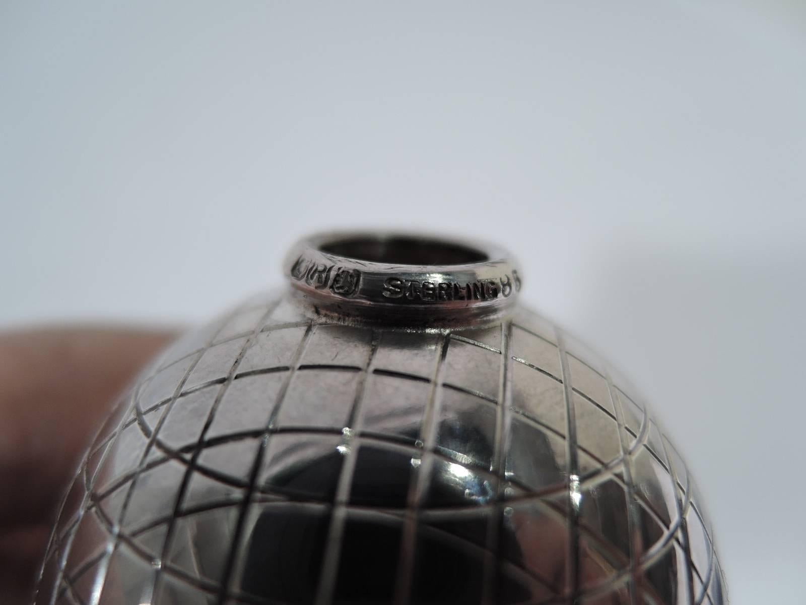Classic Sterling Silver Golf Ball Cigar Lighter by Reed & Barton 2