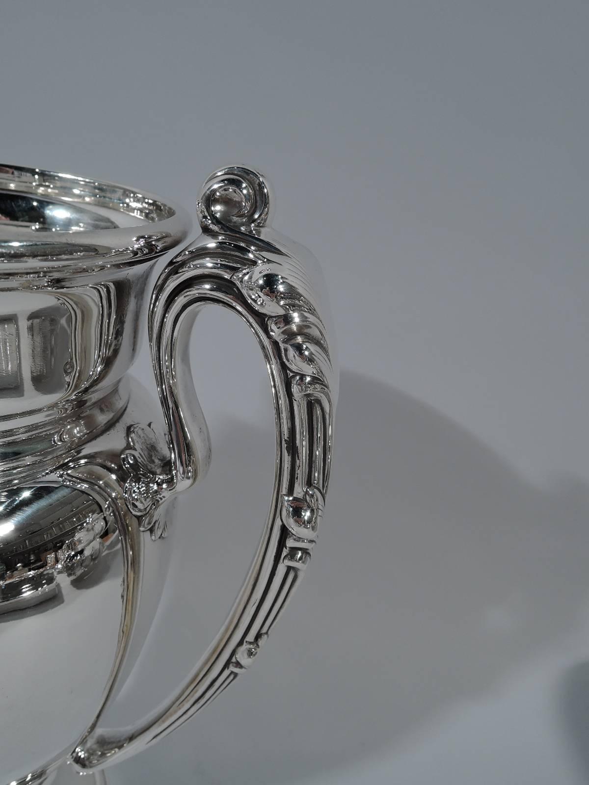 Antique American Sterling Silver Amphora Trophy Cup by International In Excellent Condition In New York, NY
