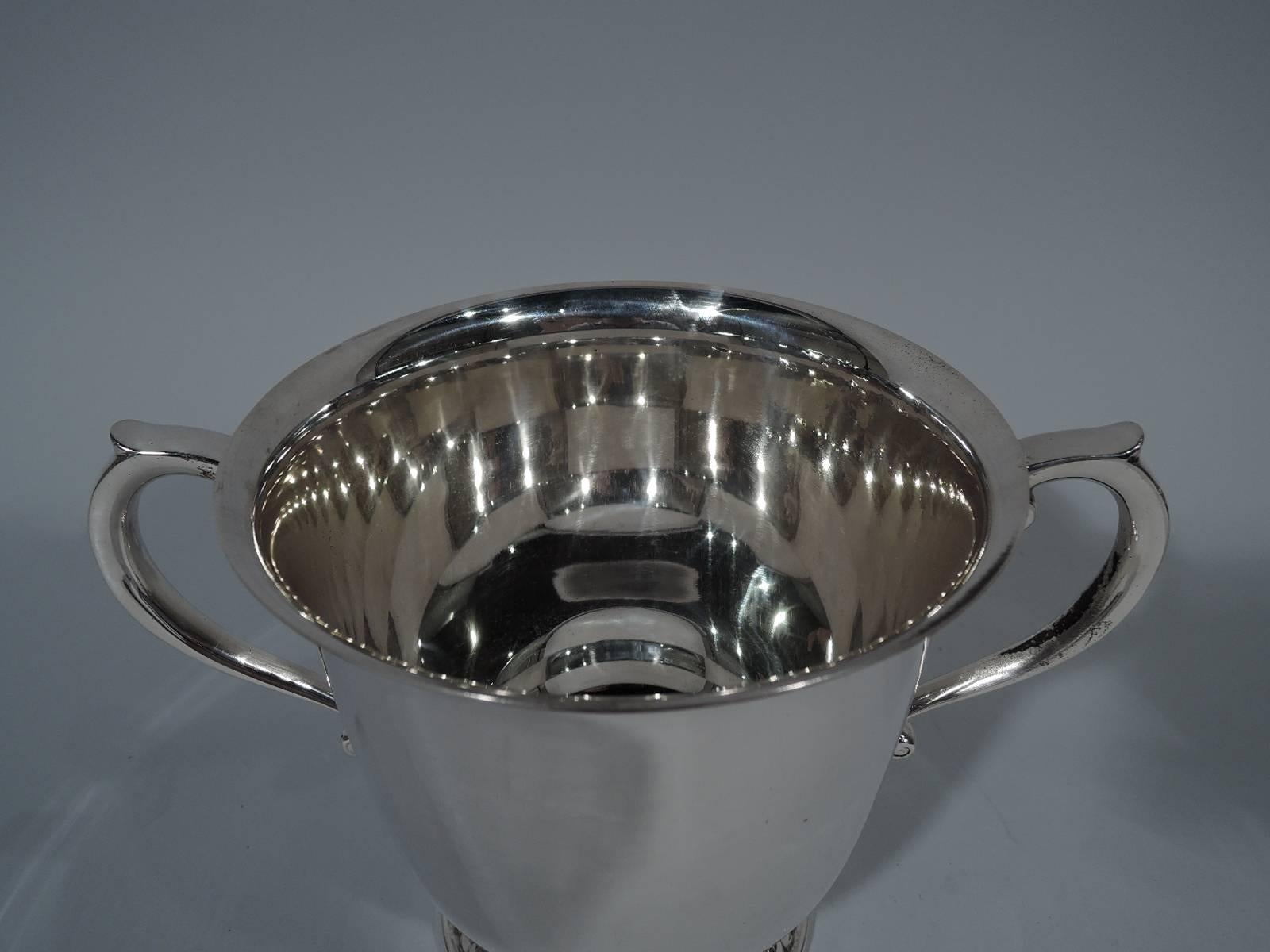 Modern Classic Tiffany Sterling Silver Trophy Cup