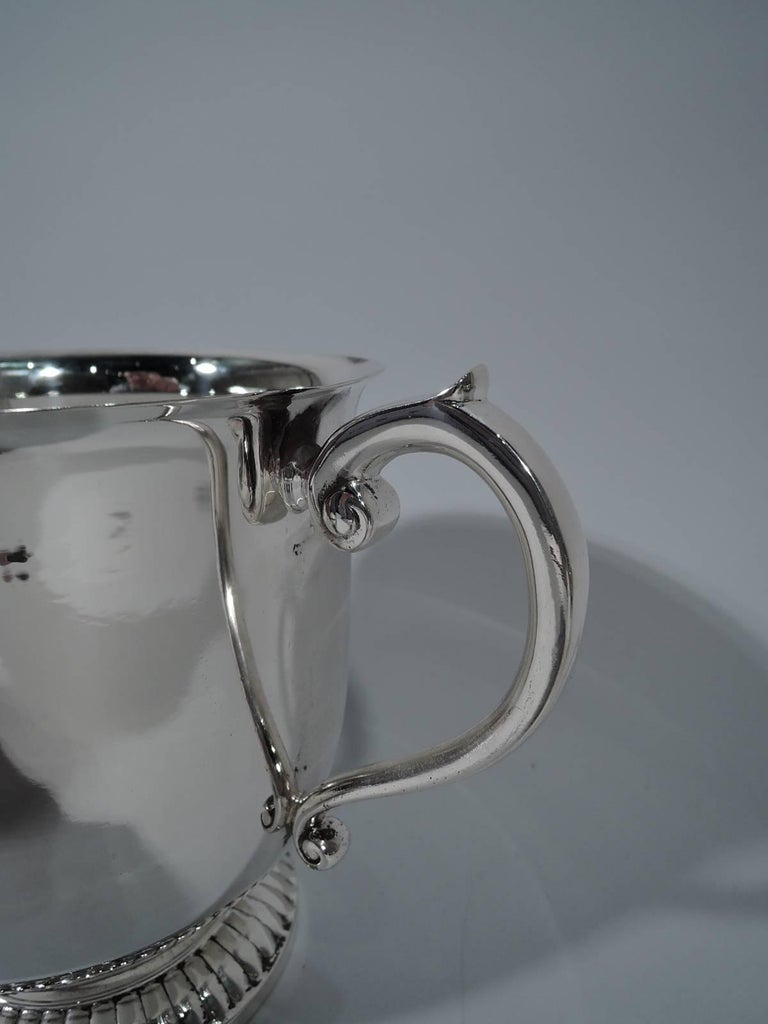 Large Version of Classic Tiffany Sterling Silver Trophy Cup For Sale at