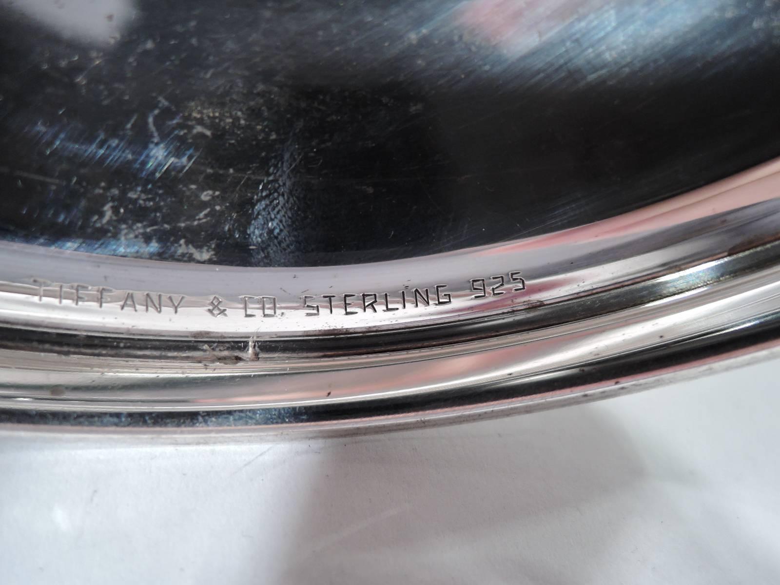 20th Century Traditional Large Sterling Silver Covered Trophy Cup by Tiffany & Co