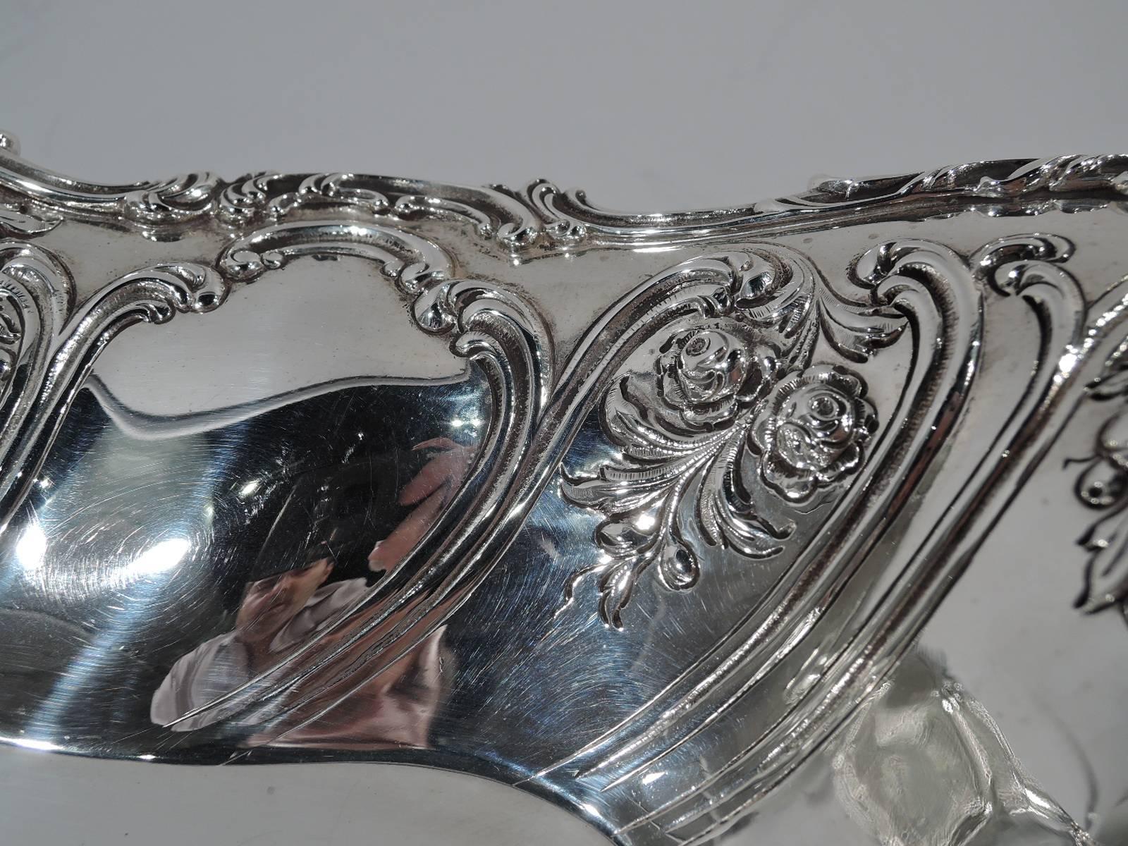 American Pretty Sterling Silver Bread Tray by Gorham