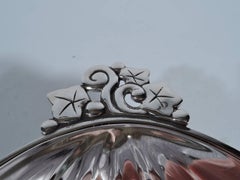 Tazón melón clásico moderno de plata de ley Tiffany