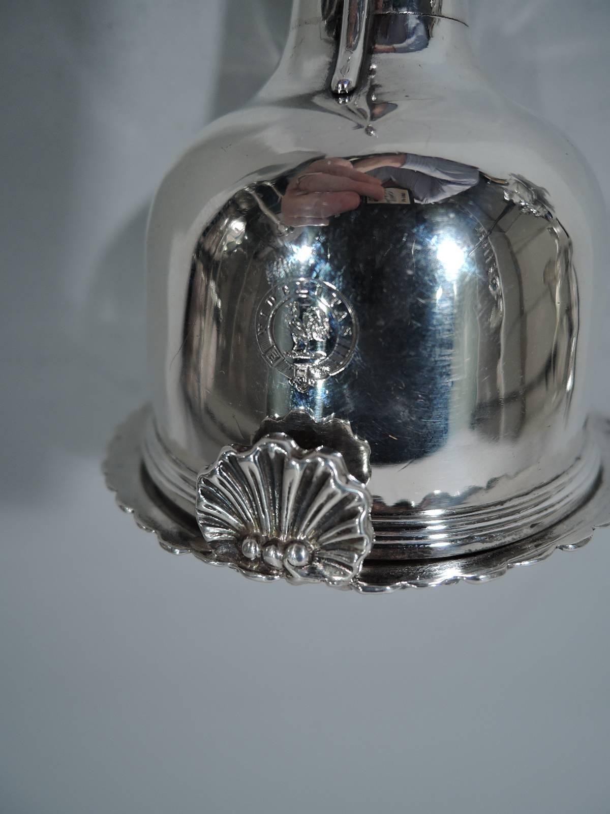 Mid-19th Century Scottish Regency Silver Wine Funnel by John McKay