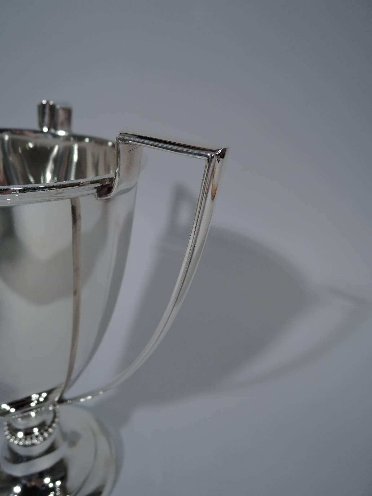 Edwardian Antique Whiting Sterling Silver Trophy Cup