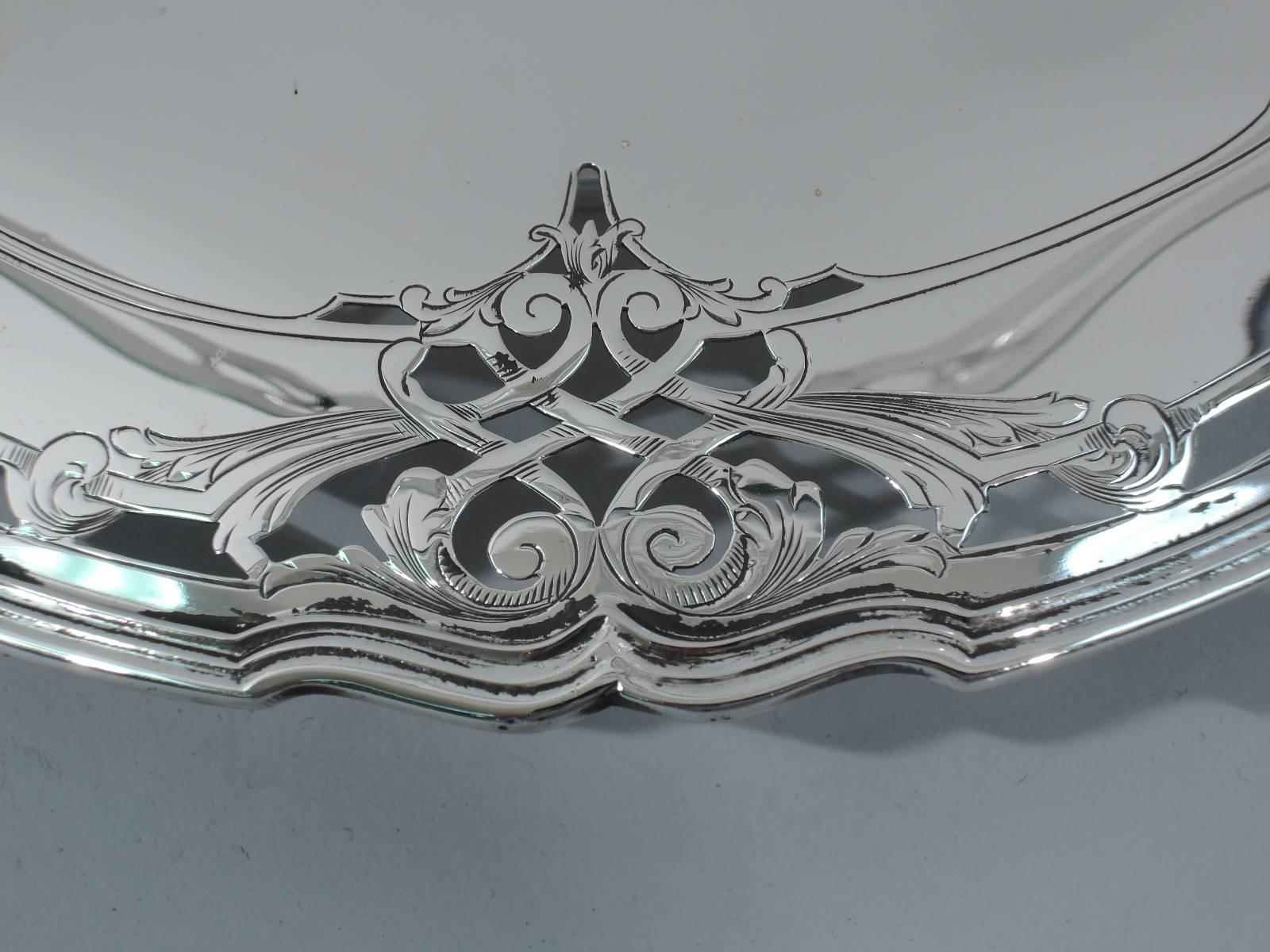 Lovely Sterling Silver Cake Plate by Reed & Barton 2