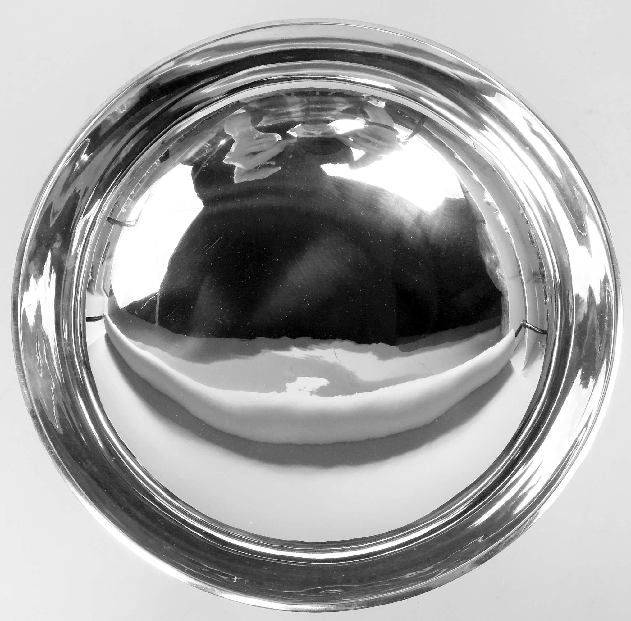 Regency Revival Antique Tiffany Edwardian Regency Sterling Silver Centerpiece Bowl For Sale