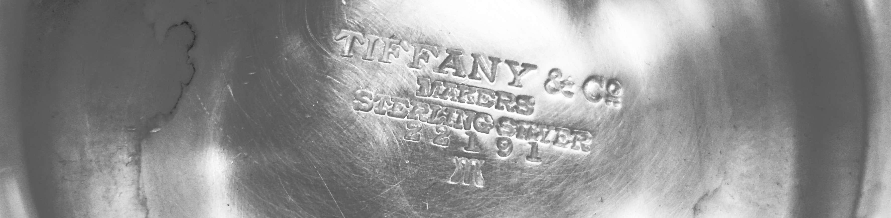 Antique Tiffany Edwardian Regency Sterling Silver Centerpiece Bowl For Sale 1