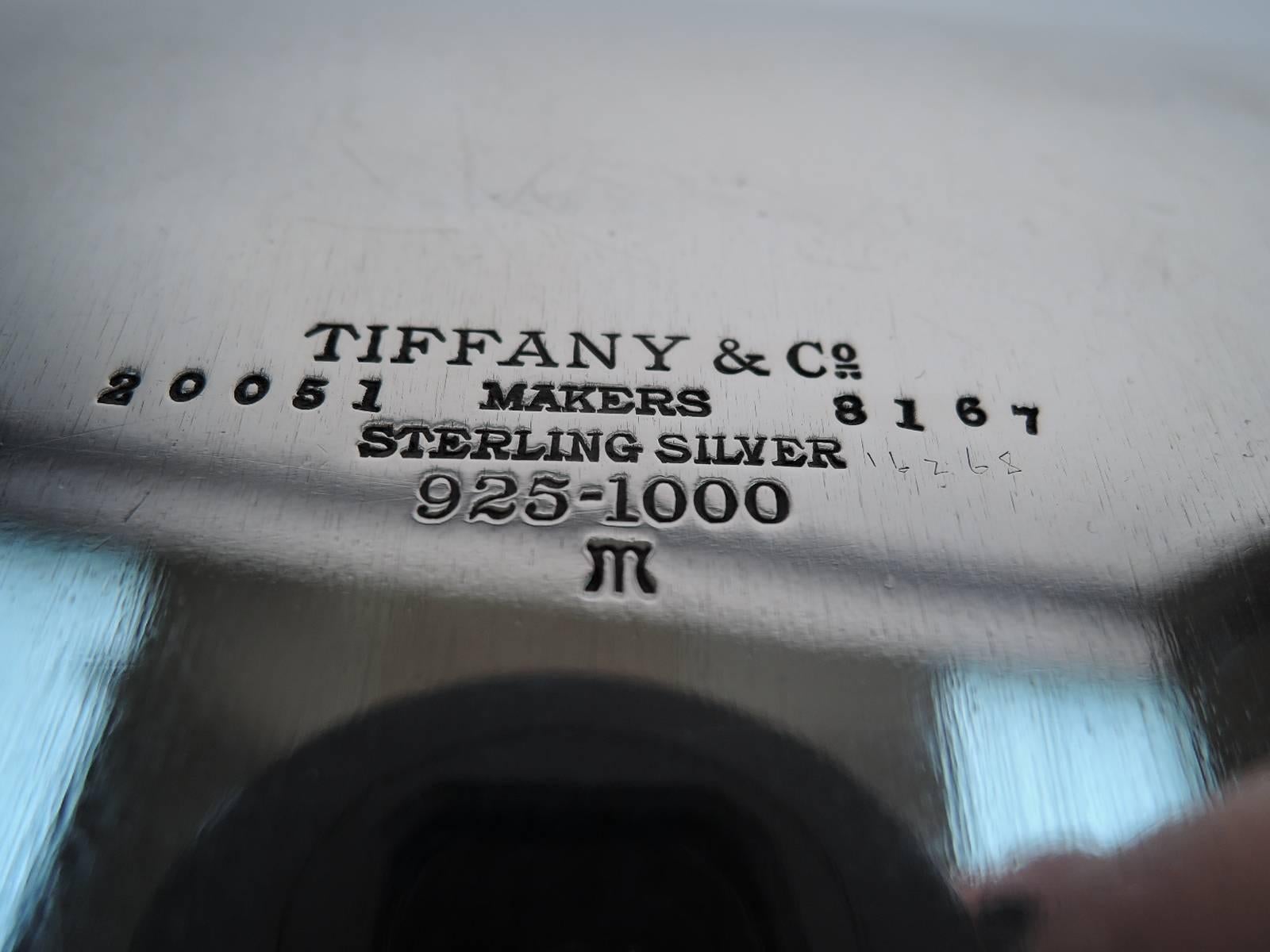 20th Century Tiffany Art Deco Sterling Silver Bowl