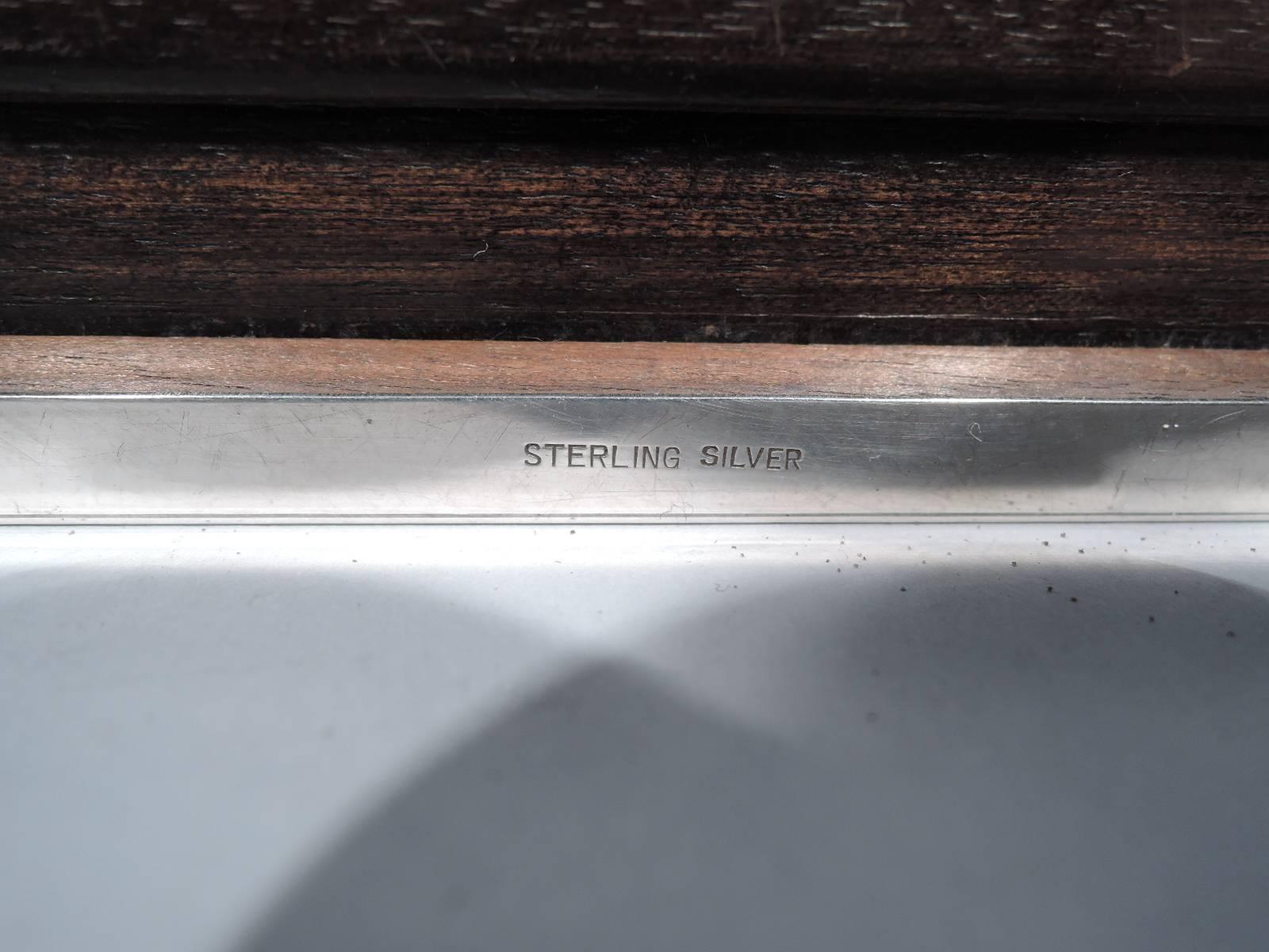 American Modern Sterling Silver Jewelry Casket Box 2