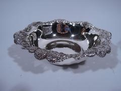 Tiffany Sterling Silver Bowl in Historic Clover Pattern