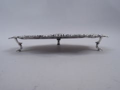 Antique English Georgian Sterling Silver 8-Inch Salver, 1764