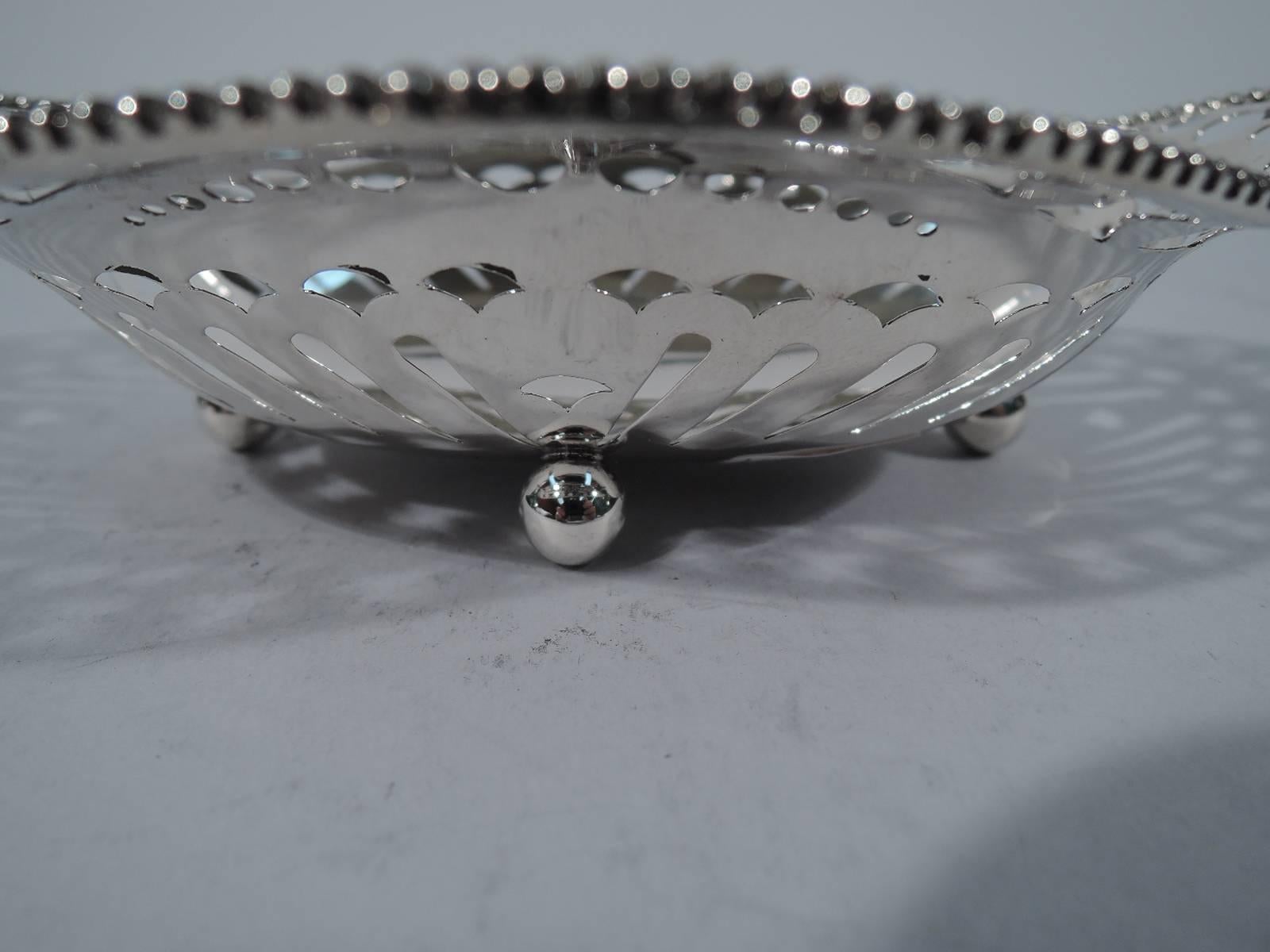American Art Deco Sterling Silver Bowl In Excellent Condition In New York, NY