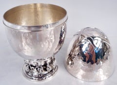 Scatola per etrog in stile Michael Strauss Jensen con la Stella di David