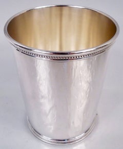 Set of 4 Trees Kentucky Sterling Silver Mint Julep Cups