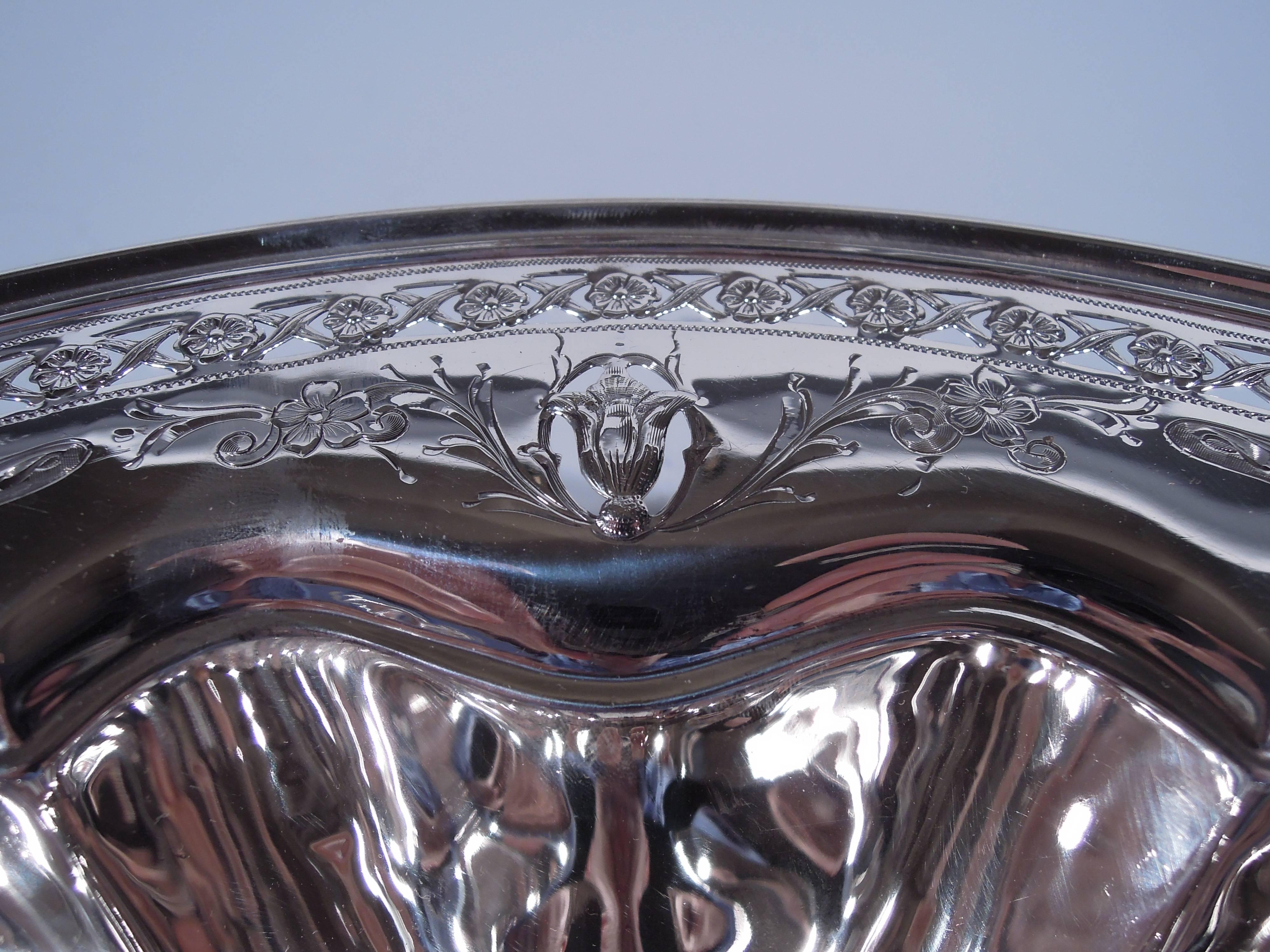 20th Century American Art Nouveau Sterling Silver Bowl