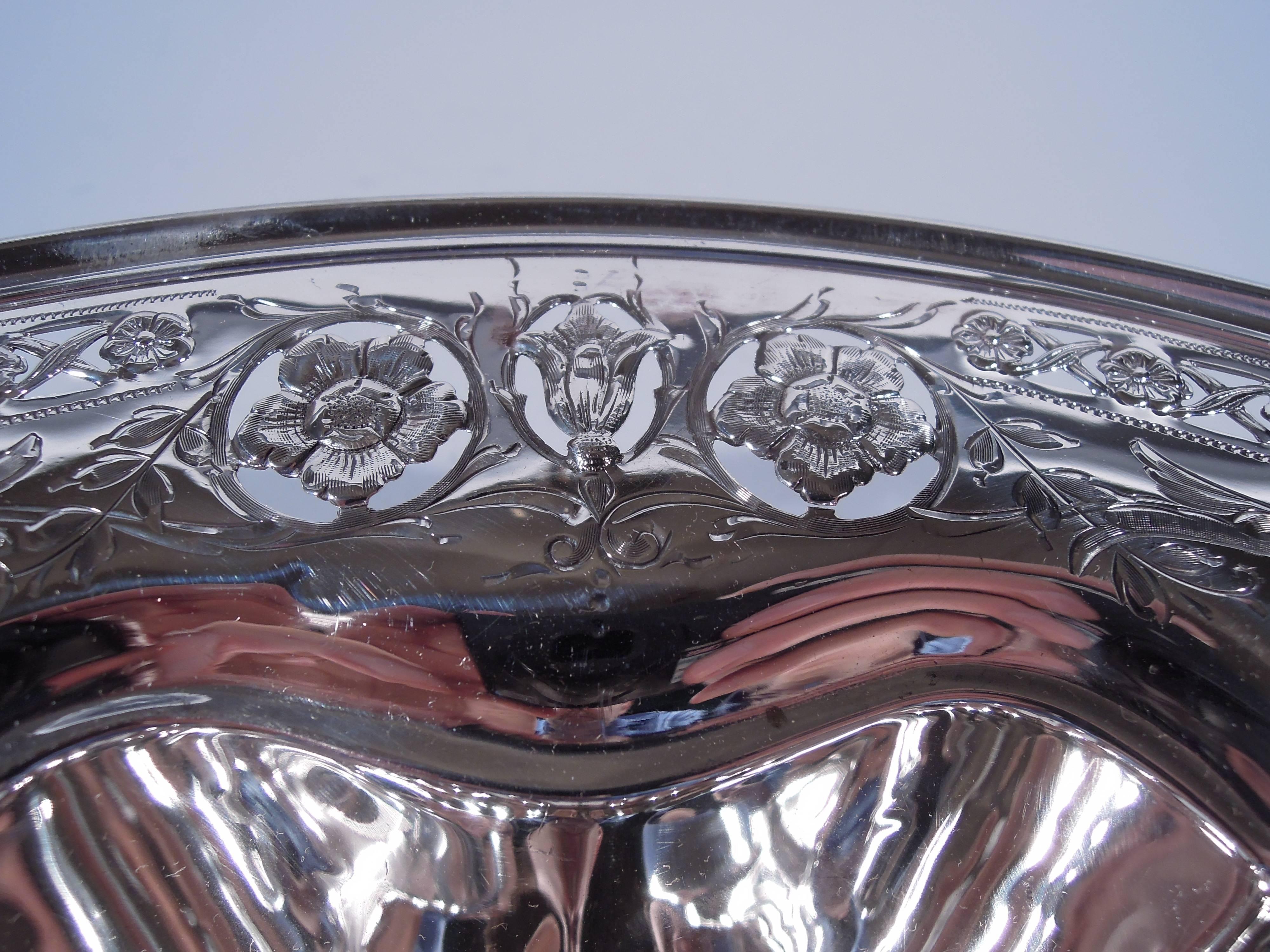 American Art Nouveau Sterling Silver Bowl 1