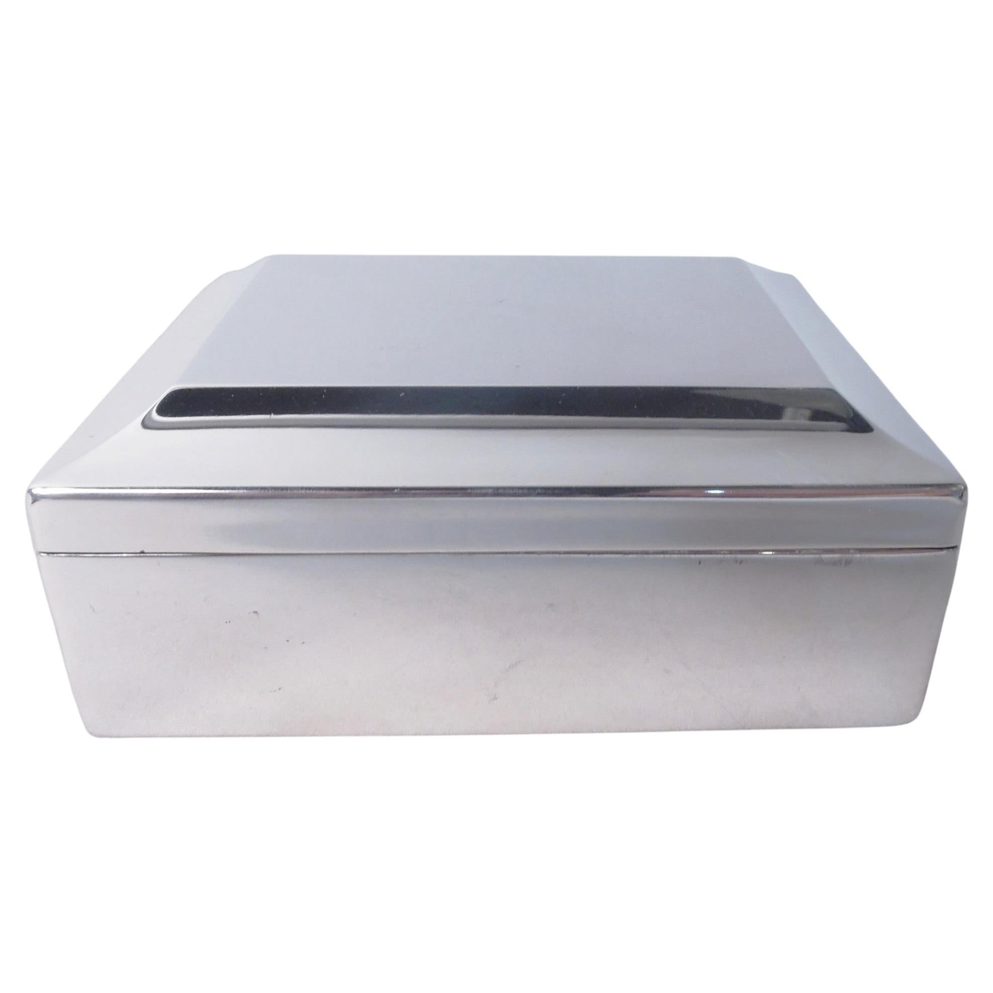 Caja de plata de ley «Gorham American Modern»