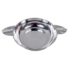 Jezler Traditional Swiss Neoclassical Silver Porringer