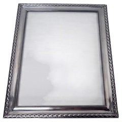 Antique Tiffany Edwardian Classical Sterling Silver Picture Frame