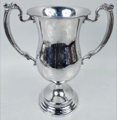 Antique American Edwardian Classical Trophy Cup