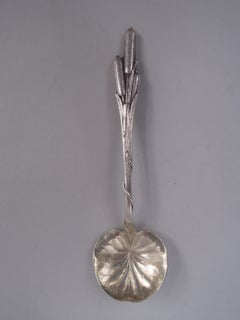 8er-Set „Durgin Cat Tails“ – Schokoladenlöffel aus Sterlingsilber im japanischen Stil