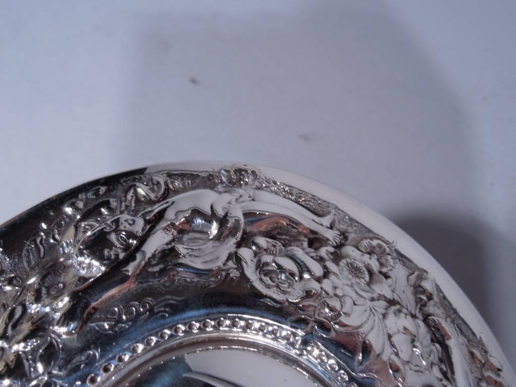 American Tiffany Rococo Sterling Silver Trinket Box