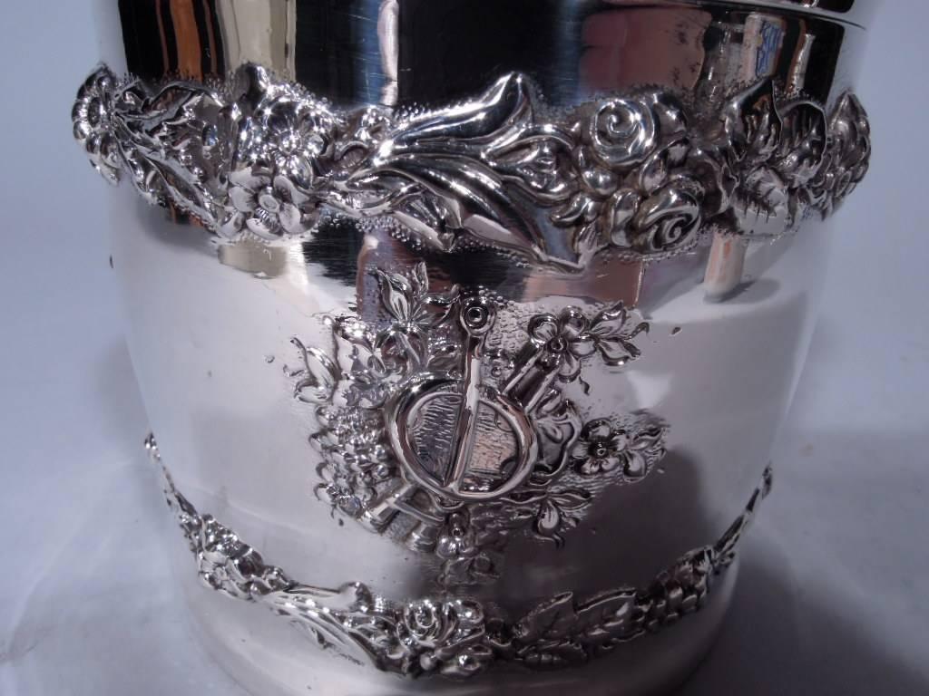 Early 20th Century Tiffany Rococo Sterling Silver Trinket Box