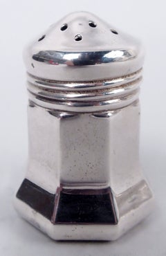Set of 4 Pairs of Cartier Modern Salt & Pepper Shakers in Case
