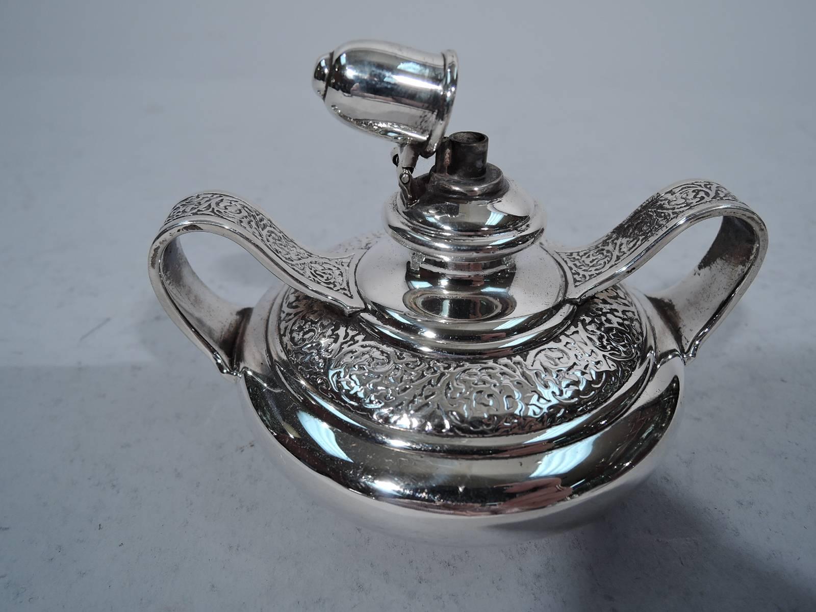 Antique Tiffany Sterling Silver Smoking Set 1