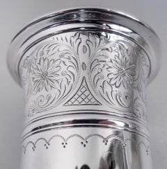 Vaso antico Gorham in argento sterling, stile edoardiano-regency, da 15 pollici