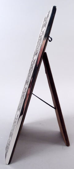 Antique American Edwardian Classical Sterling Silver Picture Frame