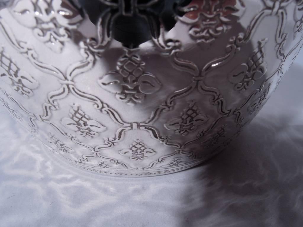 American Antique Tiffany Sterling Silver Vanity Jar