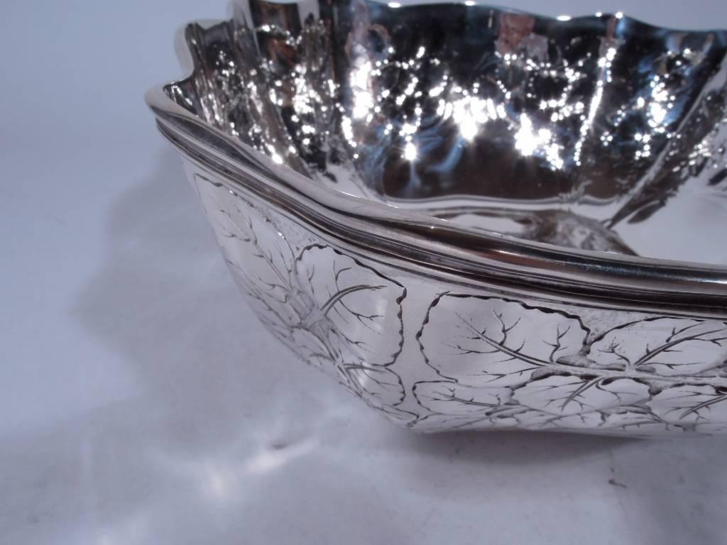 20th Century Beautiful Edwardian Sterling Silver Bowl by Tiffany