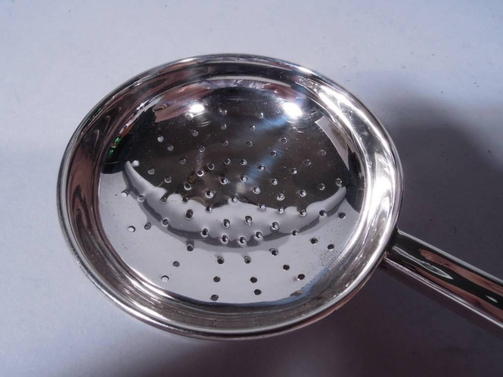 tiffany tea strainer