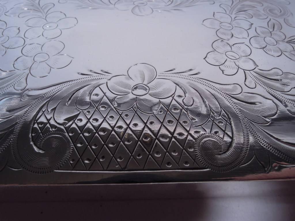 20th Century Antique American Handmade Sterling Silver Box