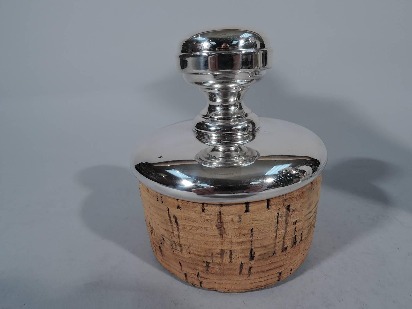 Large American Sterling Silver Cocktail Shaker 1
