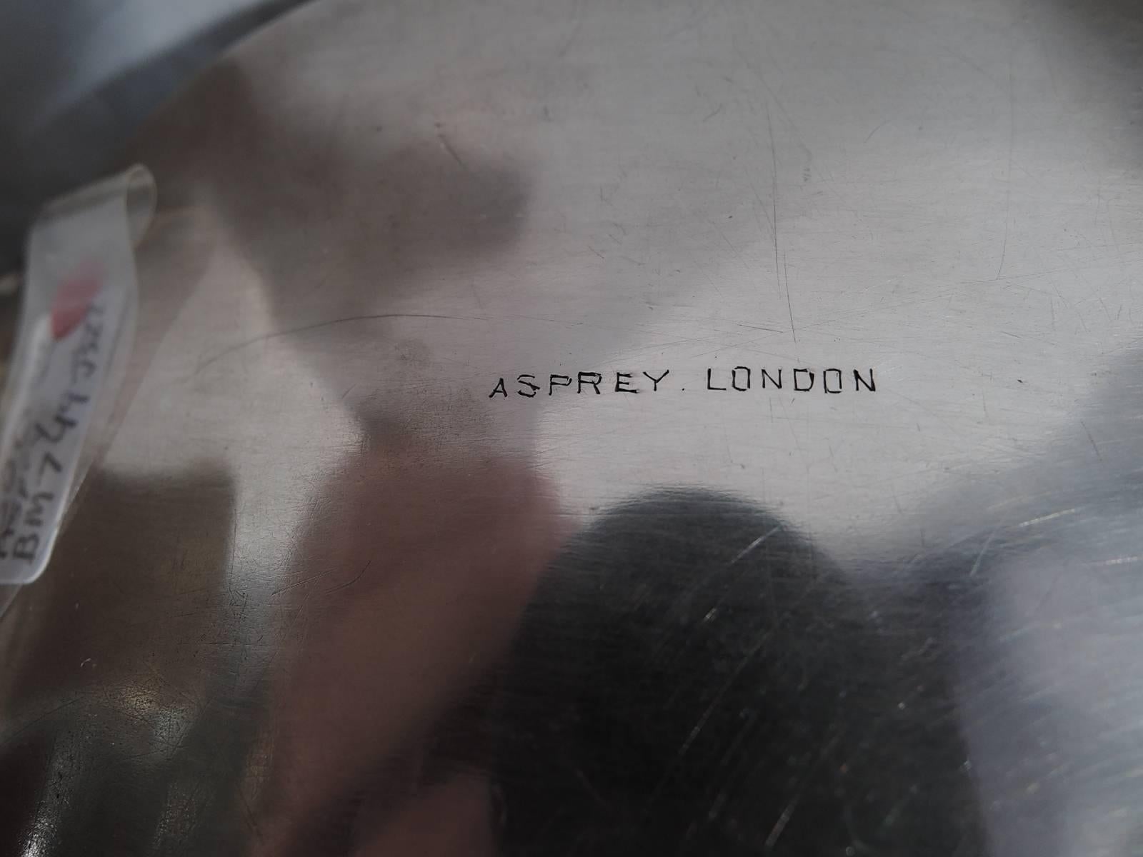 Asprey Edwardian English Sterling Silver Pierced Lady's Shoe 3