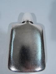 Japanese Hand-Hammered Sterling Silver Flask