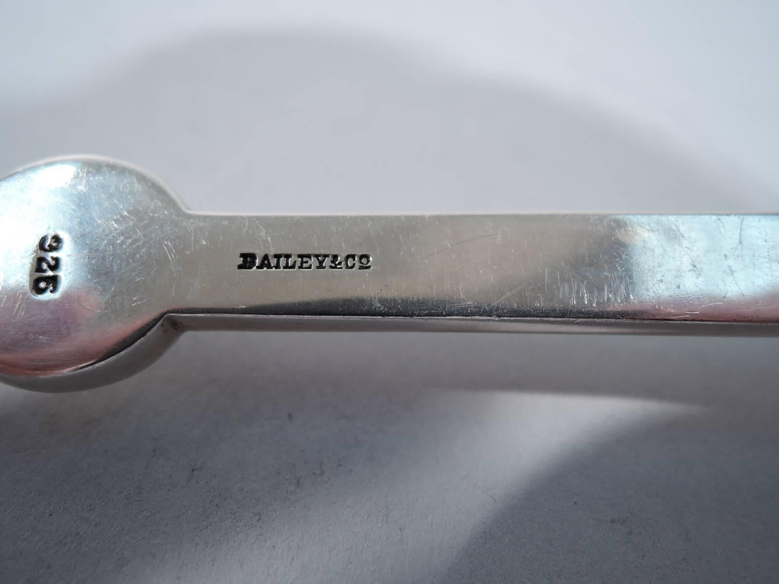 Bailey & Co. Medallion Sterling Silver Stuffing Spoon 1
