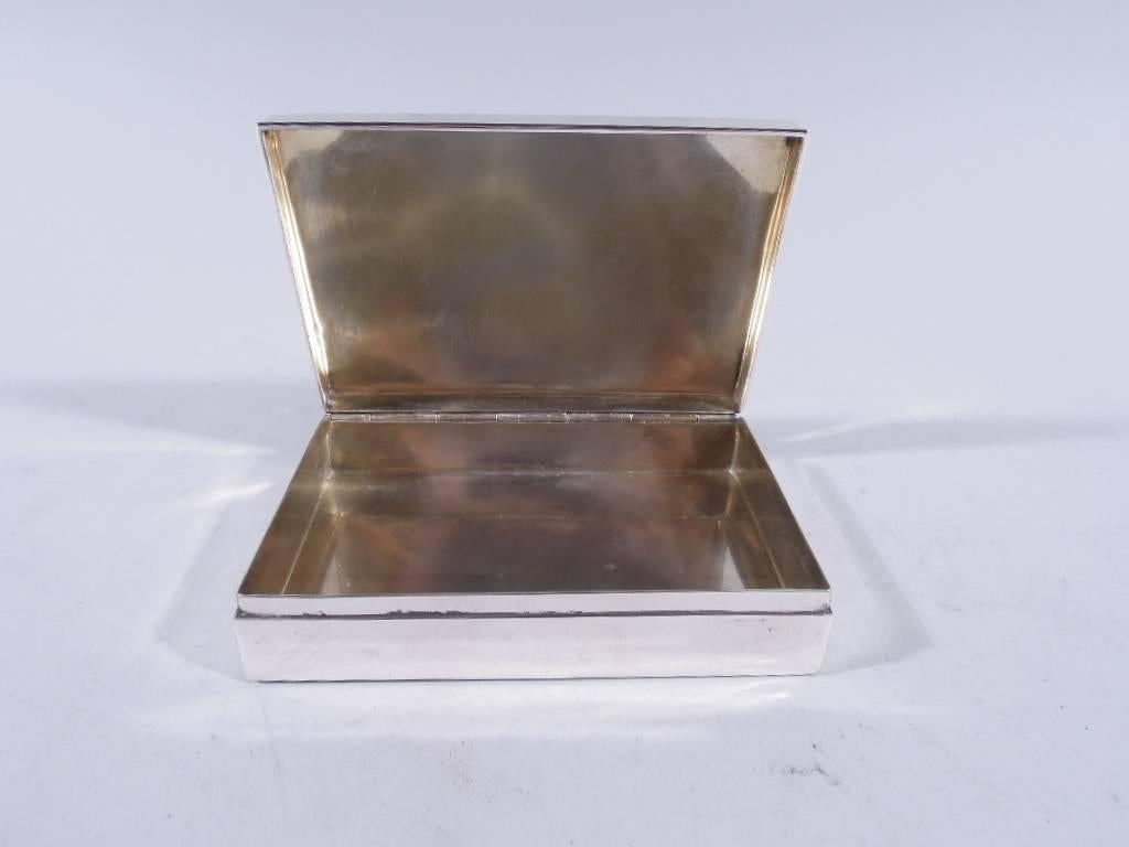 American Antique Tiffany Sterling Silver Box