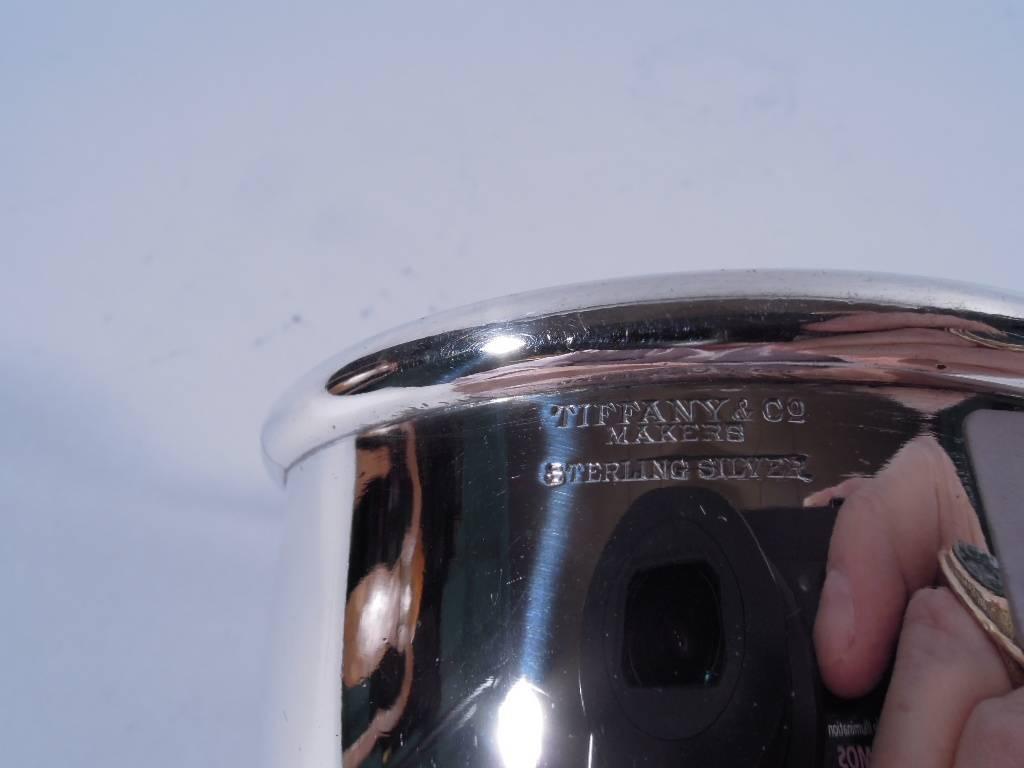 20th Century Tiffany Modern Sterling Silver Wine Funnel