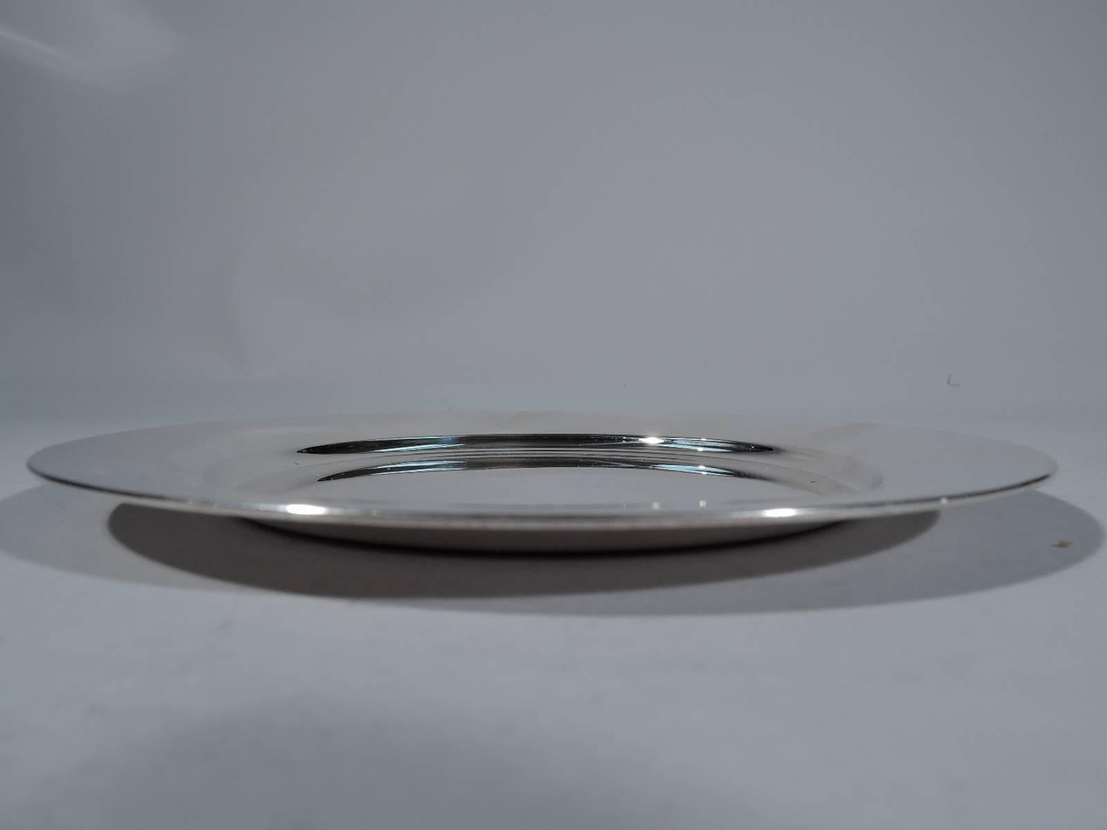 American Tiffany Simple and Modern Sterling Silver Tray