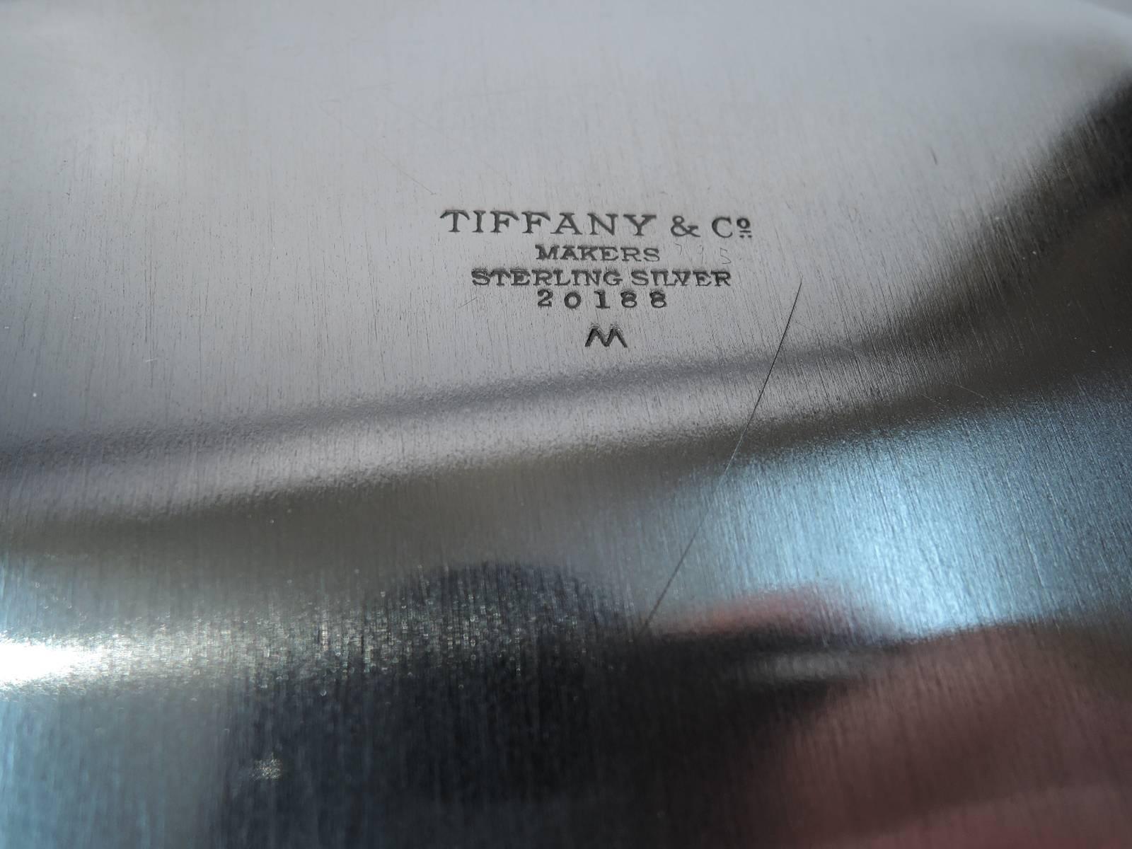 Tiffany Deep and Heavy Sterling Silver Tray 1