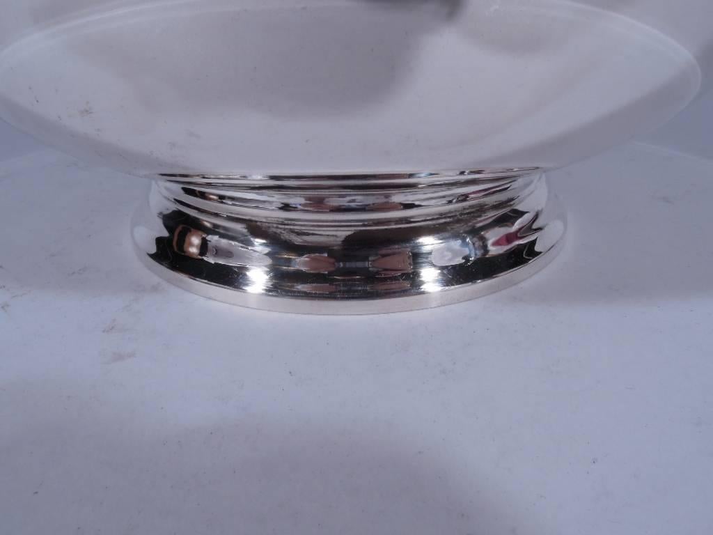 Tiffany Large Sterling Silver Revere Bowl with Lots of Room for Engraving In Excellent Condition In New York, NY