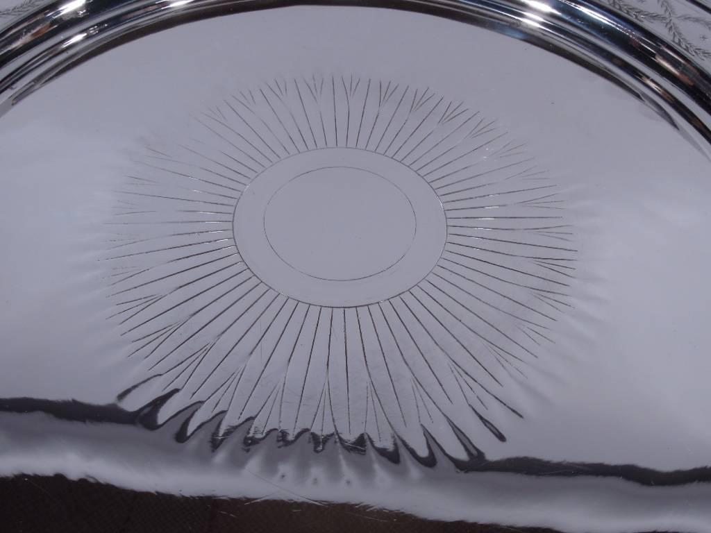 American Antique Tiffany Winthrop Sterling Silver Serving Tray