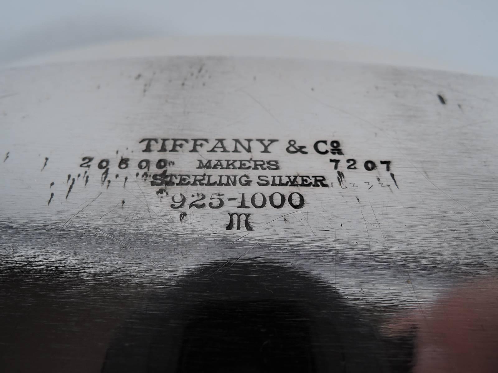Tiffany American Modern Sterling Silver Bread Tray 2